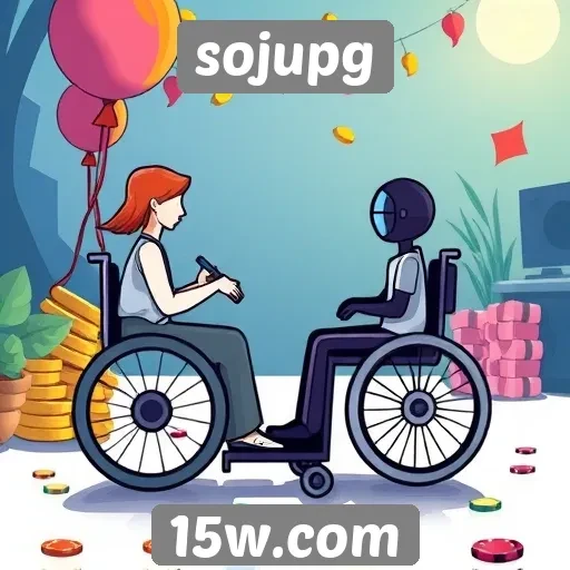 Acessibilidade no site de jogos sojupg